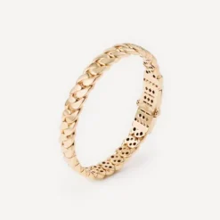 Pulseira em ouro entrançado grande TOUS ATELIER