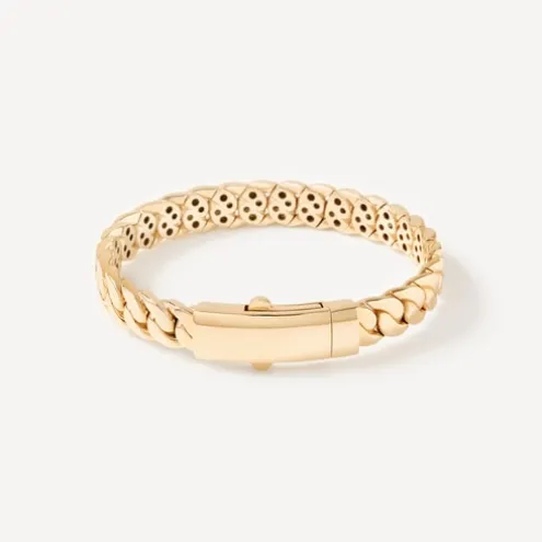 Pulseira em ouro entrançado grande TOUS ATELIER