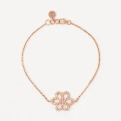 Pulseira em ouro rosa com diamantes TOUS ATELIER