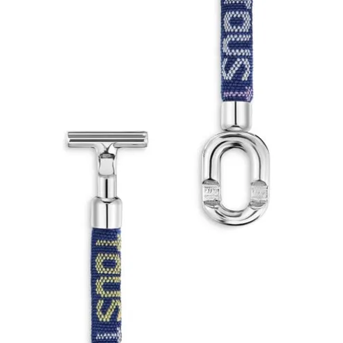Pulseira em prata e cordão TOUS MANIFESTO