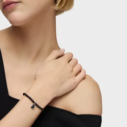 Pulseira em prata e ónix TOUS Icon Color