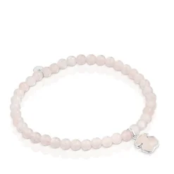 Pulseira em prata e quartzo TOUS Icon Color