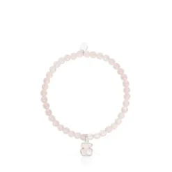 Pulseira em prata e quartzo TOUS Icon Color