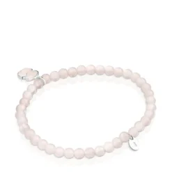 Pulseira em prata e quartzo TOUS Icon Color
