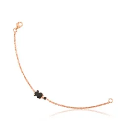 Pulseira Erma em Prata Vermeil rosa