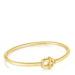 Pulseira escrava banhada a ouro de 18 K sobre prata TOUS MANIFESTO