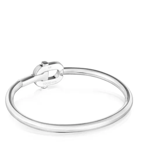 Pulseira escrava em prata 4 mm TOUS MANIFESTO