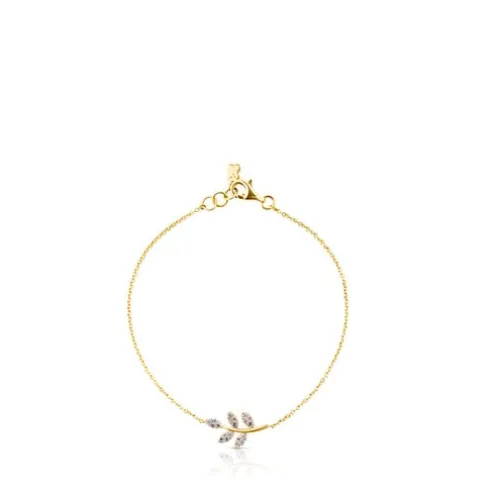 Pulseira Gem Power em Ouro com Diamantes