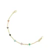 Pulseira Glory em Prata Vermeil com Pedras Preciosas