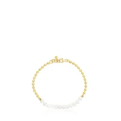 Pulseira Gloss em Prata vermeil e Pérolas