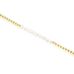 Pulseira Gloss em Prata vermeil e Pérolas