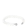 Pulseira Hold de Pérolas e Prata