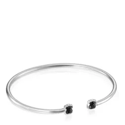 Pulseira Mini Onix em Prata com Ónix