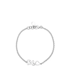 Pulseira Nocturne em Prata com Pérola