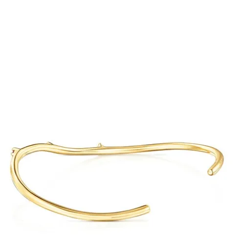 Pulseira oval Magic Nature em prata vermeil e pedras preciosas