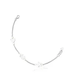 Pulseira Real Sisy em Prata e Pérolas