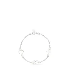 Pulseira Real Sisy em Prata e Pérolas
