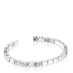 Pulseira Straight ursos em Prata