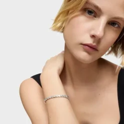 Pulseira Straight ursos em Prata