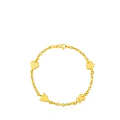 Pulseira Sweet Dolls em Ouro