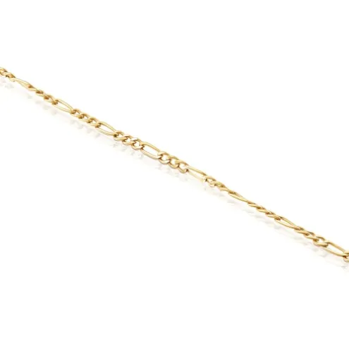Pulseira TOUS Chain barbada em Prata Vermeil