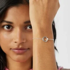 Pulseira TOUS Fellow em prata com uma pérola e urso
