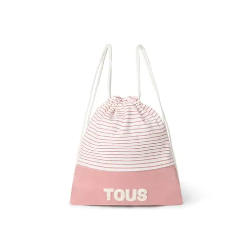 Saco para creche de bebé Classic cor-de-rosa