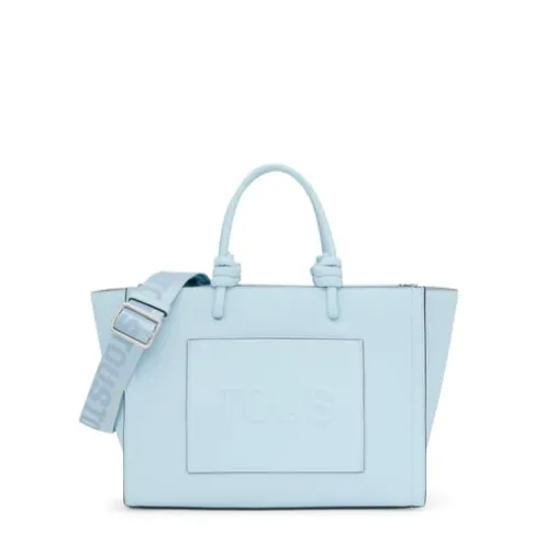 Shopper média Amaya azul-claro TOUS La Rue New
