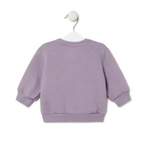 Sweatshirt logótipo TOUS circular Casual lilás