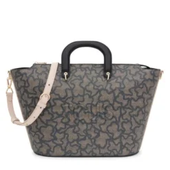 Tote bag grande preto Kaos Icon