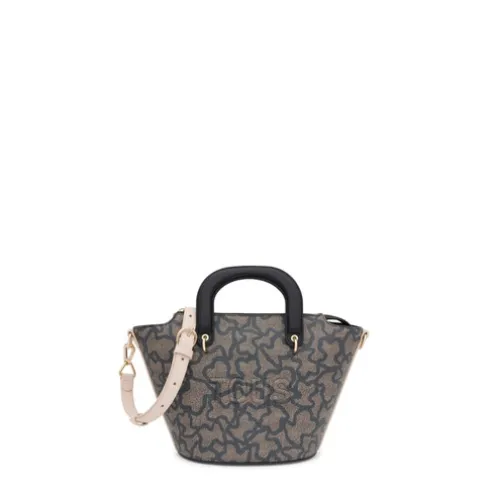 Tote bag pequena preta Kaos Icon