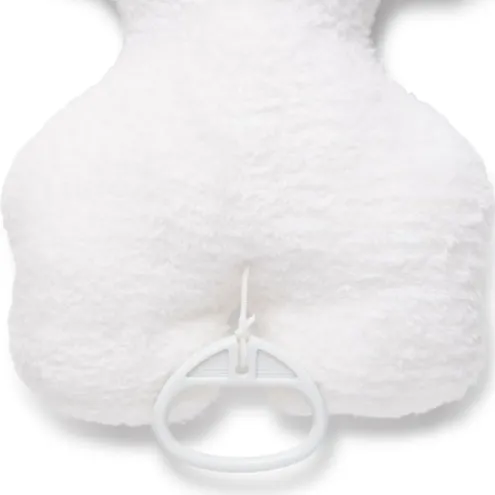 Ursinho musical pelo encaracolado Branco