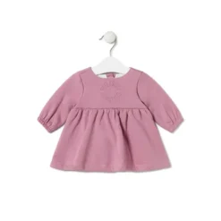 Vestido de bebé para menina Trend cor-de-rosa