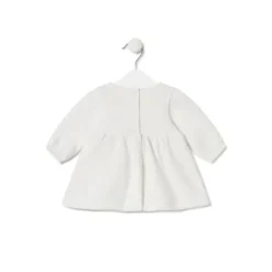 Vestido de bebé para menina Trend cor crua