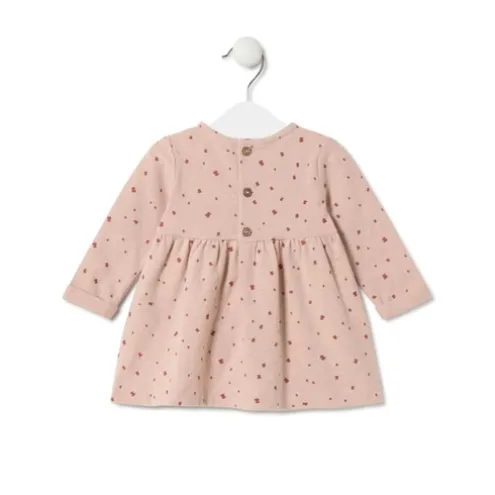 Vestido de menina com Ursos Pink cor-de-rosa